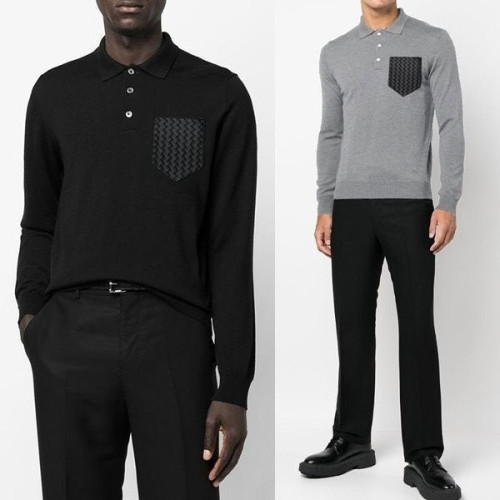 💕 보** 레더포켓 카라니트