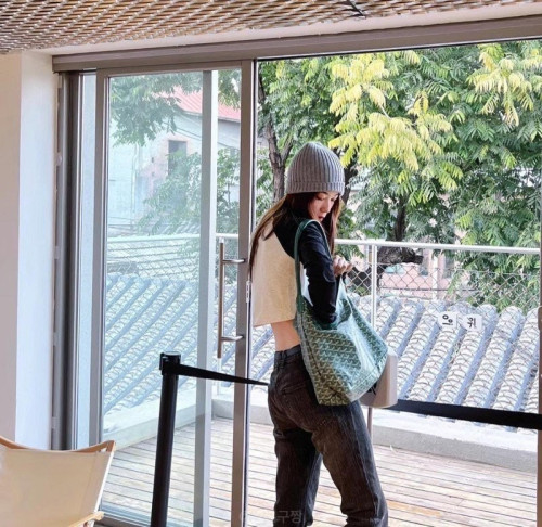 💕 고** 고급 보헴 호보백 그린