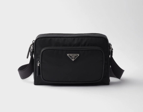 💕 프** 리나일론 및 사피아노 가죽 숄더 백