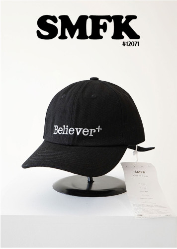 🍀 [SMFK] 블랙 BELIEVER 빌리버 베이스 볼캡 🍀