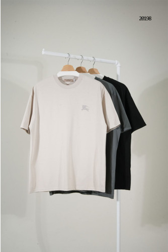 🔆 [BURBERRY] 버버리 후면 스탬프 로고 코튼 반팔 티셔츠 🔆