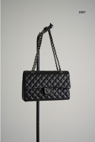 🔆 [CHANEL] 샤넬 클래식 플랩백 캐비어 블랙 은장 🔆