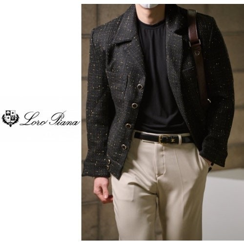 💕 로* 피아나 박서준 트위드 자켓