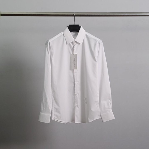 💕 톰* 슬림자수 베이직 셔츠