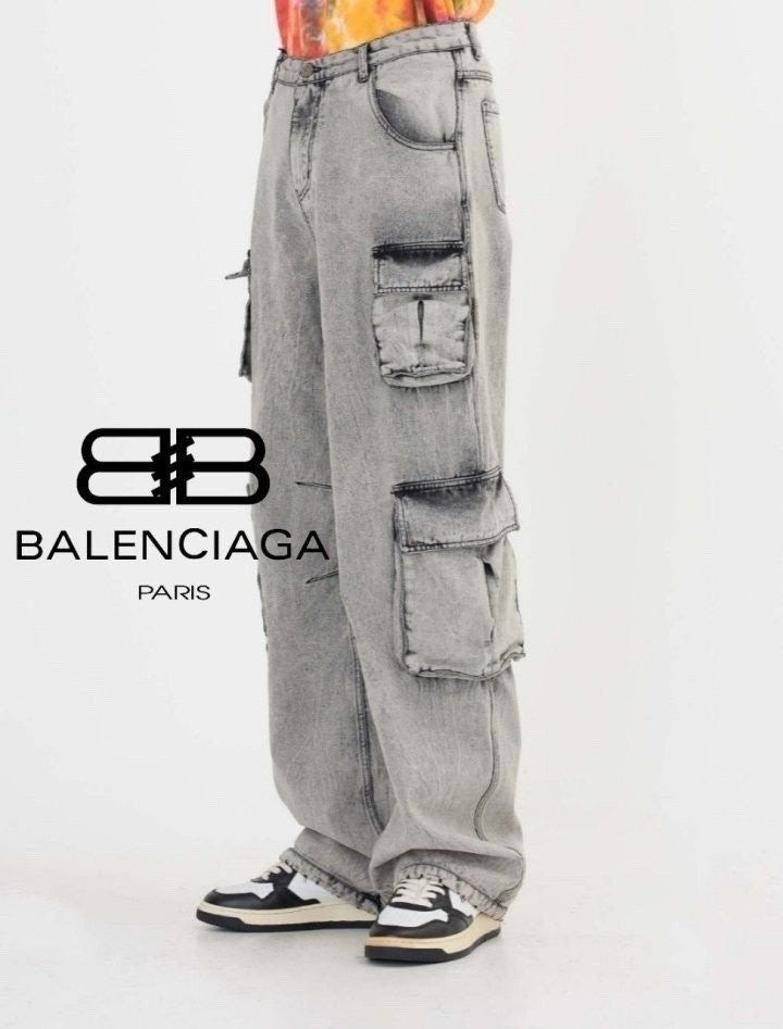 💕 발**** 그레이 워싱 카고