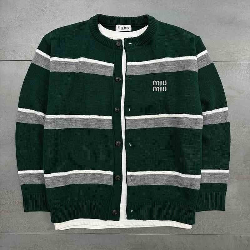 💕 미*** 배색 라운드 가디건