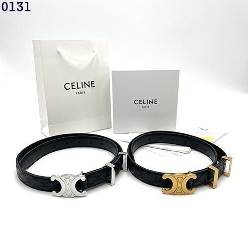 💕 셀** 트리옹프 엠보싱 가죽 여성벨트 (블랙)