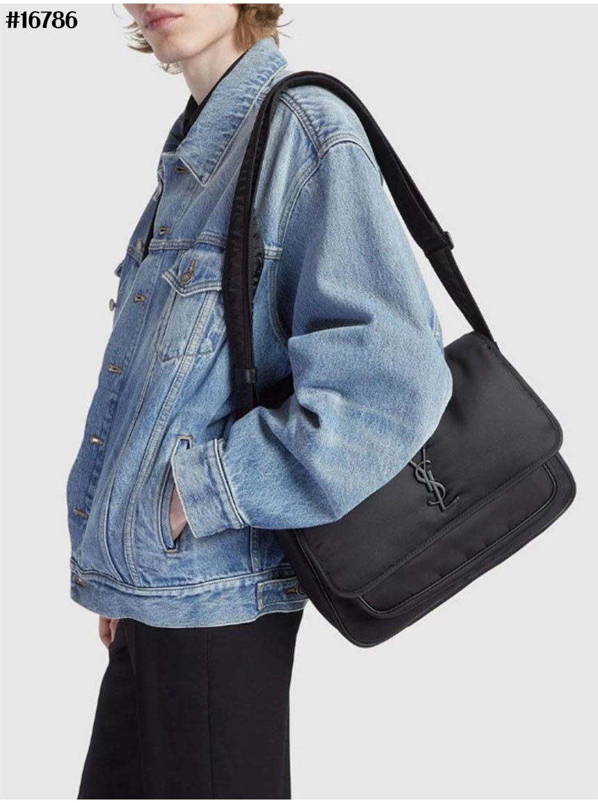 🔆 [SAINT LAURENT] 생로랑 에코닐 NIKI 니키 나일론 메신저 백 🔆