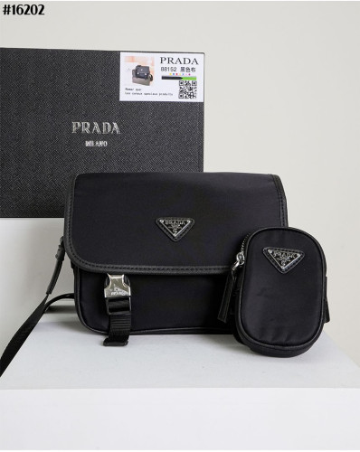 🔆 [PRADA] 프라다 리나일론 삼각 로고 크로스 숄더백 🔆