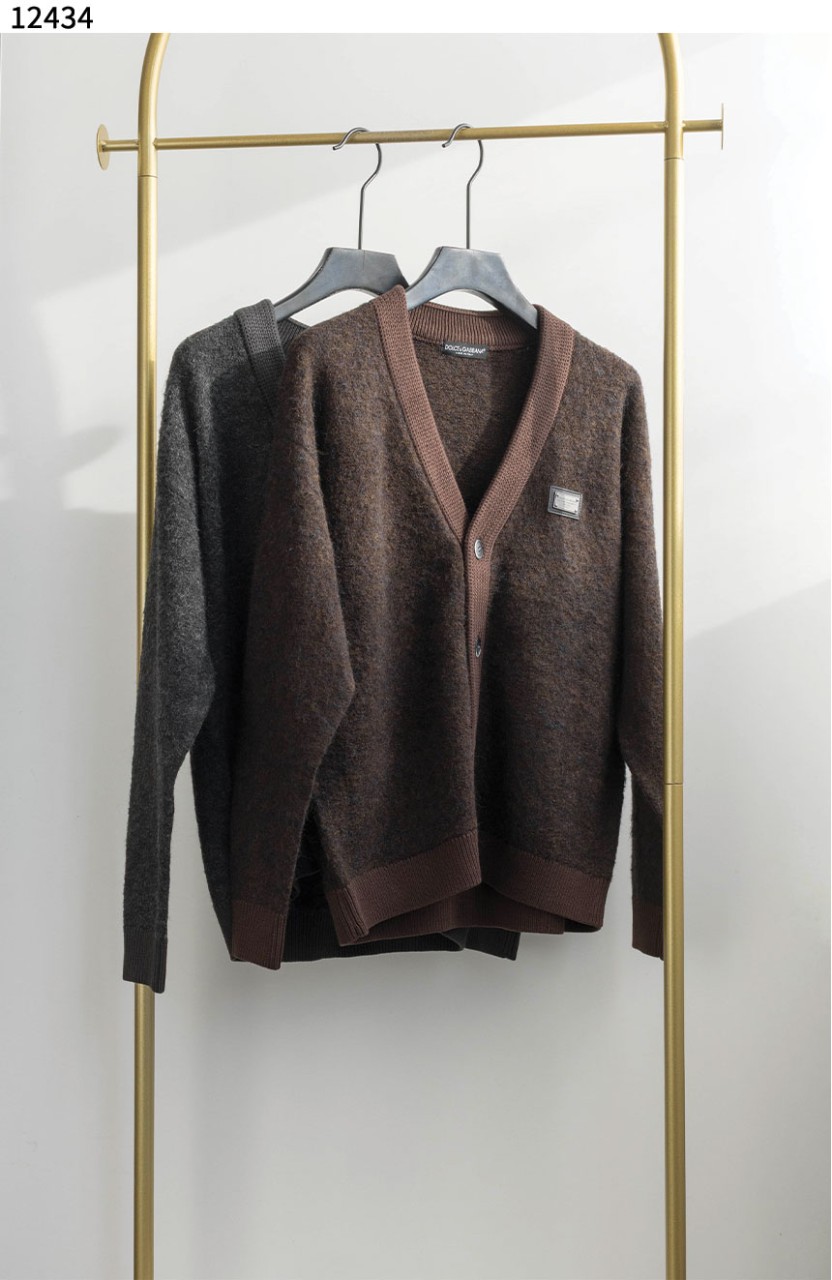 #돌체앤가바나 [DOLCE & GABBANA] 알파카 뽀글이 가디건 신상입고💢 #상의 #니트 #12434