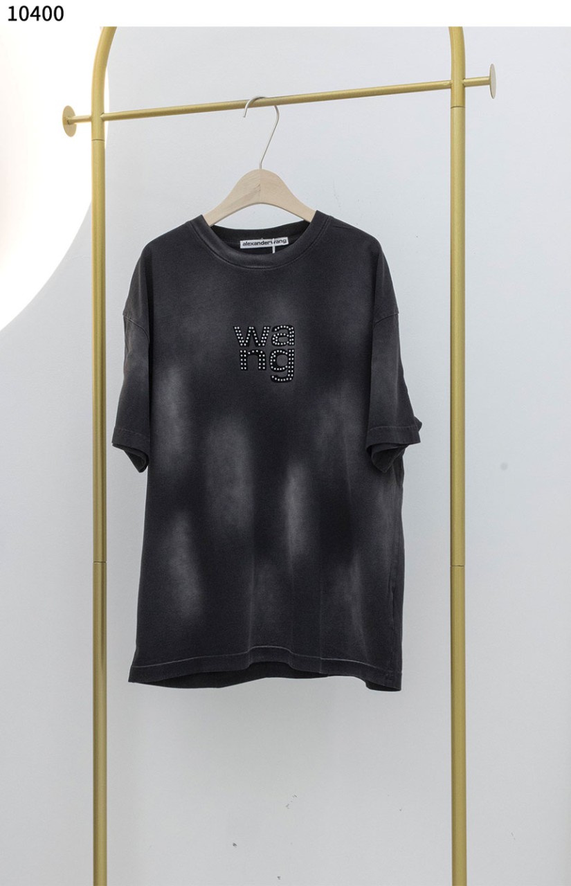 #알렉산더왕 [Alexander Wang] 솔리드 워싱 반팔 티셔츠 신상입고💢 #상의 #티셔츠 #10400