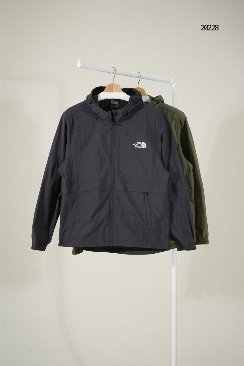 🔆 [THE NORTH FACE] 노스페이스 스몰 로고 아이스런 후드 바람막이 🔆