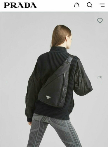 프라 삼각 슬링백