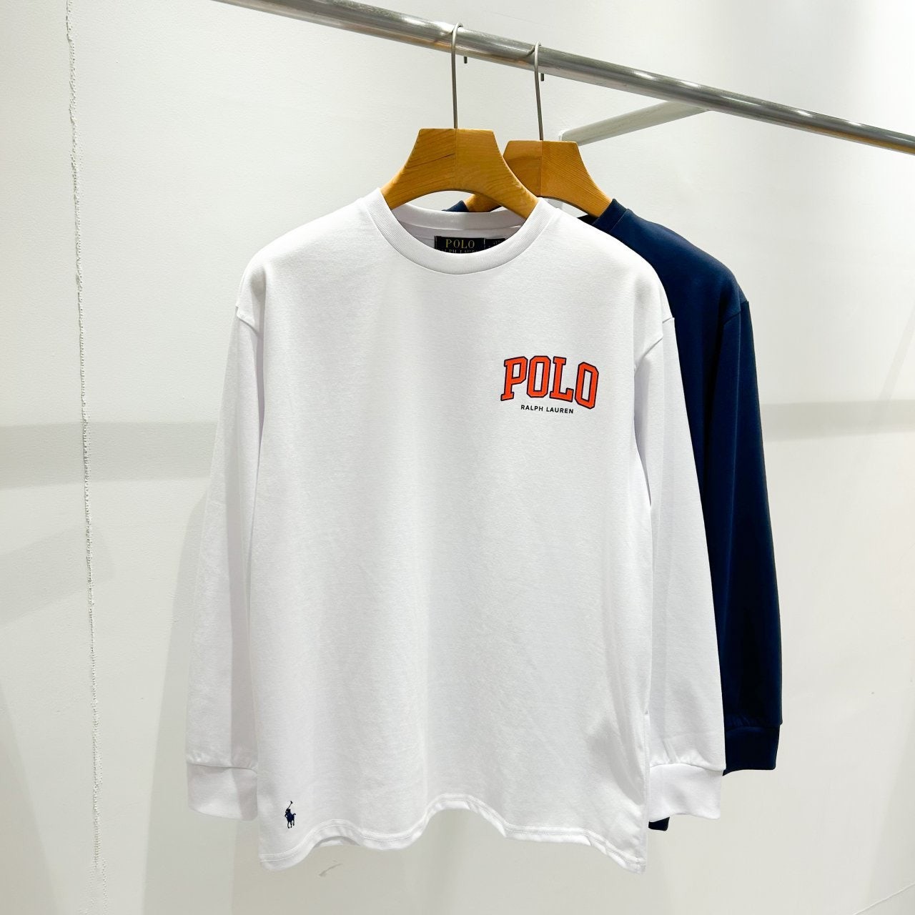 ◇ 상품명 -폴주황로고 긴팔티