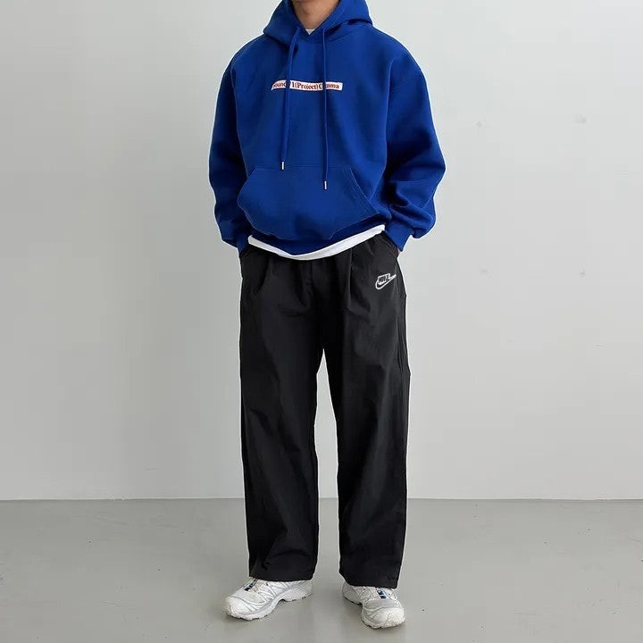 나 컬쳐 4컬러 와이드 와샤 핀턱 스트링 팬츠 188