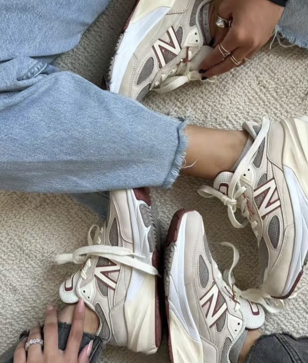 #슈즈 뉴.발란스 X 로로피아나 990v6 (hoy 340063)