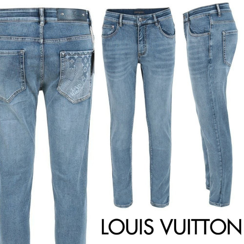 #청바지 그래픽 로고 나염 슬림 일자진 (ttmm 268864)