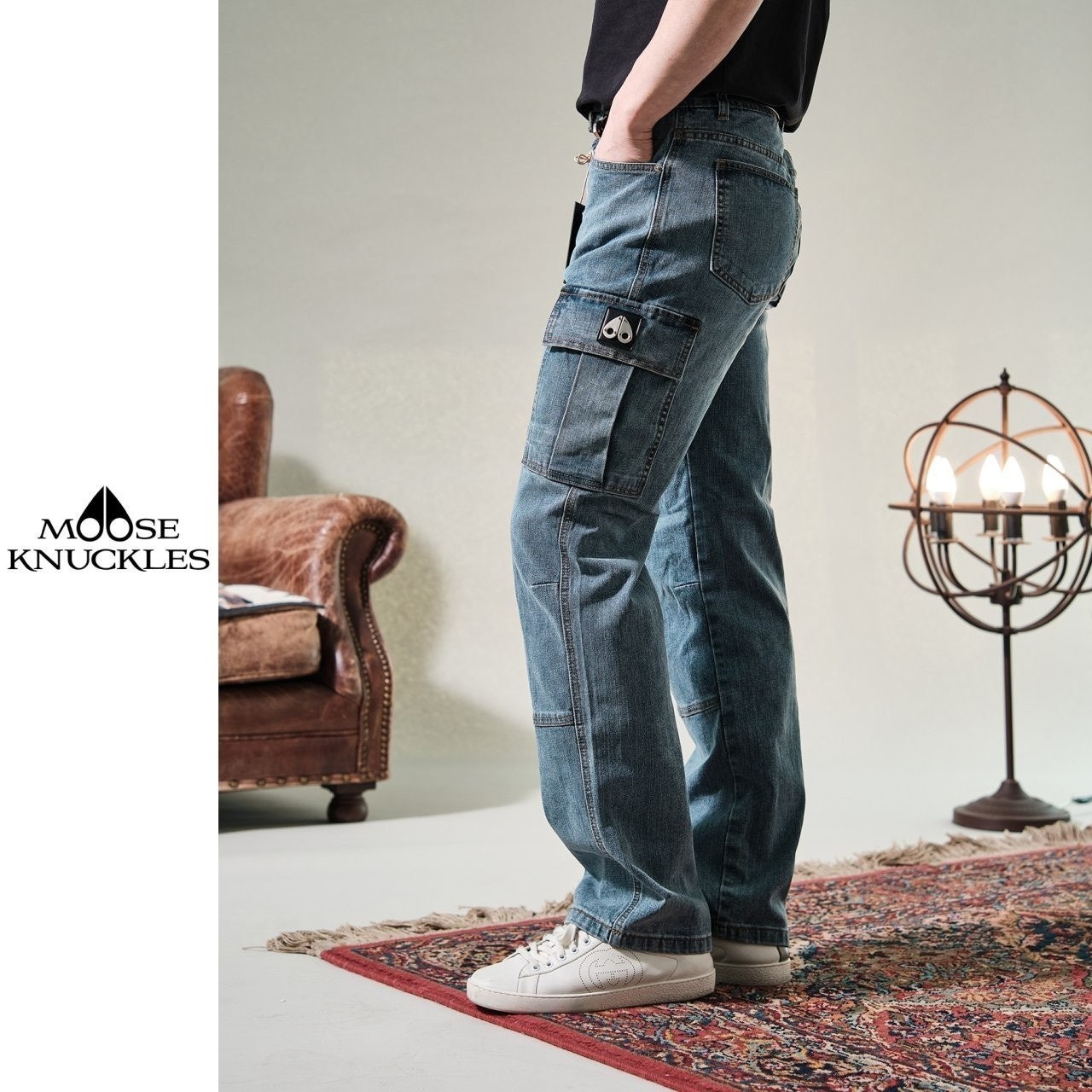 #청바지 MOOSE KNUCKLES 쉐이크 진 (dmd 249964)