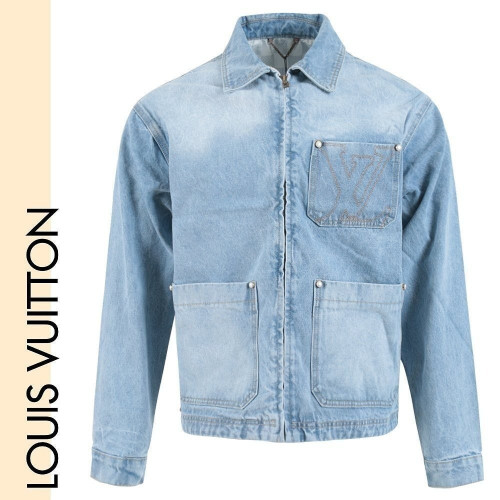 #명품의류 L. 26SS 자수 로고 지퍼 청자켓 (ttmm 983757)