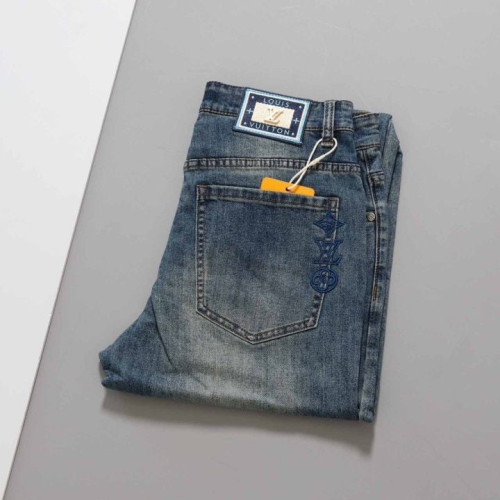 [ L.V ] 수입 모노그램 포인트 데님 팬츠