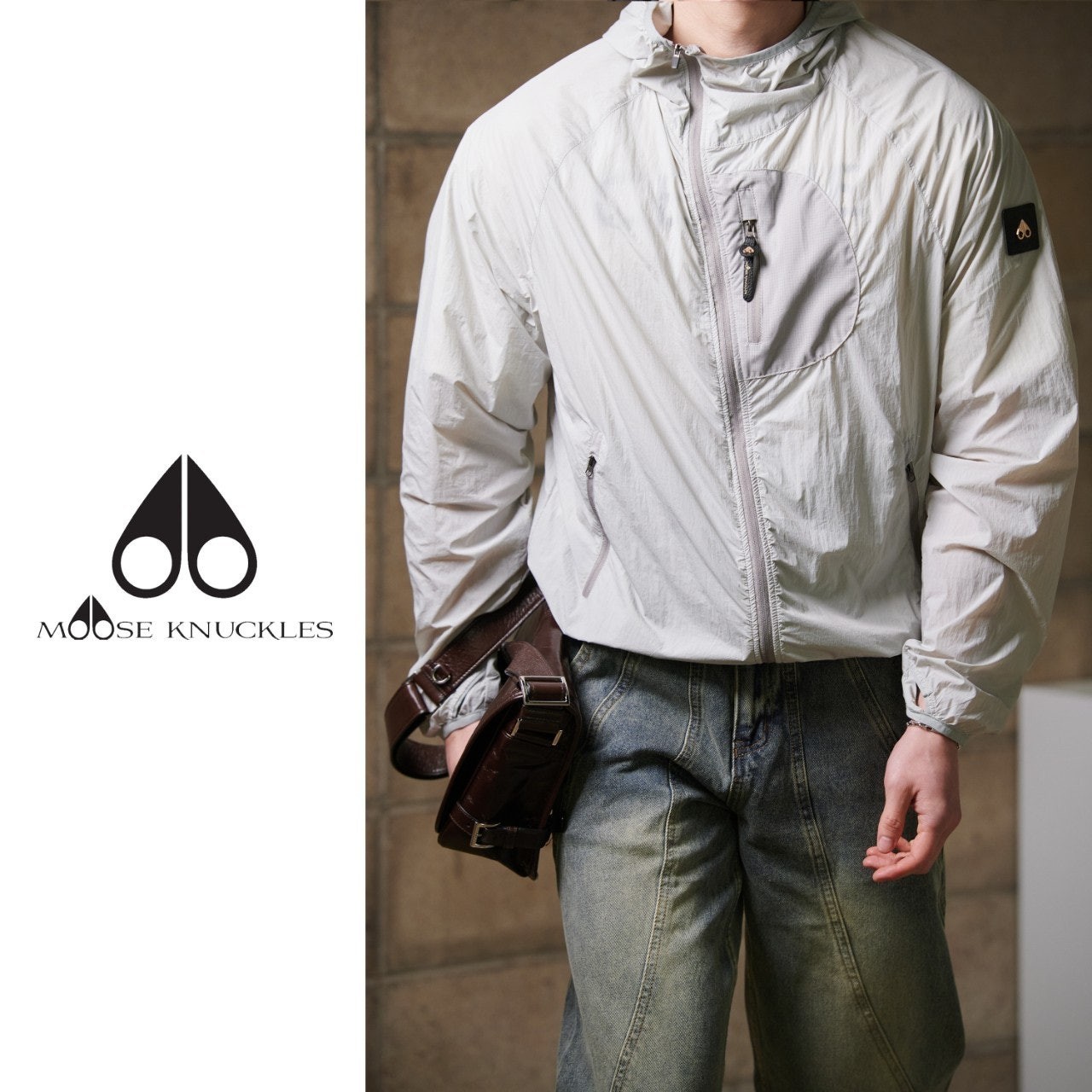 #명품의류 쓰리쿼트 오리지널 무스너클 "바람막이" (dmd 338985)