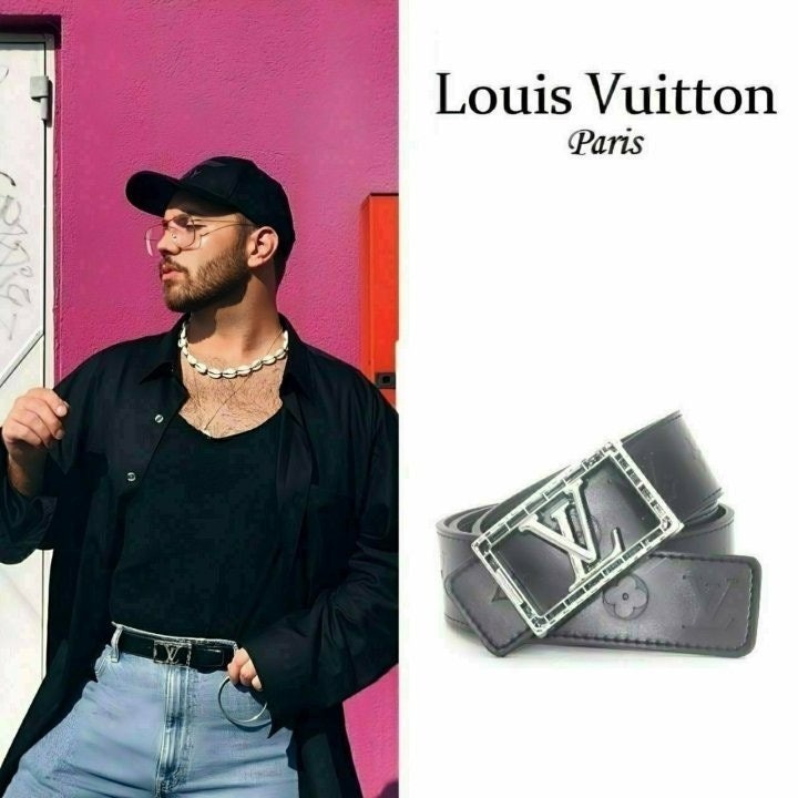 (090)26s 루♡비통 LV사각장식 벨트