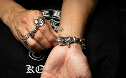 크VVV CH 크로스 클립 더블 팬시 팔찌