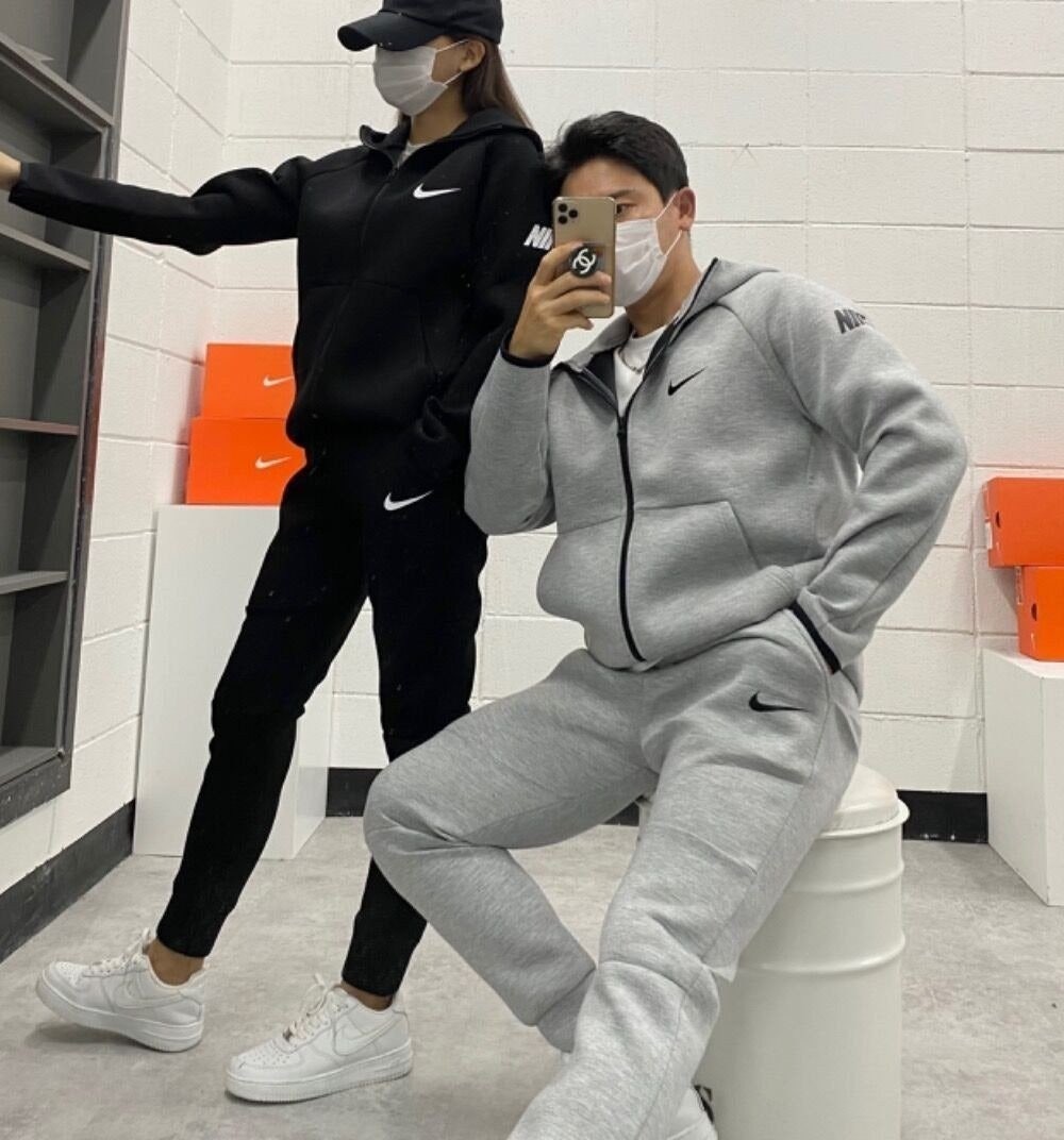 💕 나** 네오프랜 테크 후드 세트