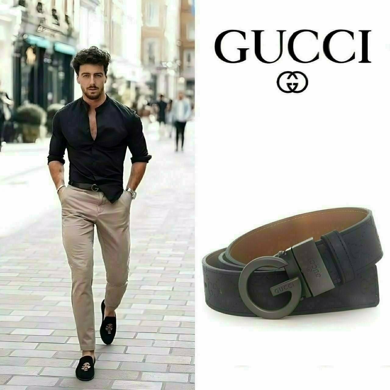 💕 구* G로고 벨트