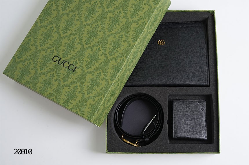 🔆 [GUCCI] 구찌GG 마몽 레더 반지갑, 클러치, 벨트 3P세트 🔆