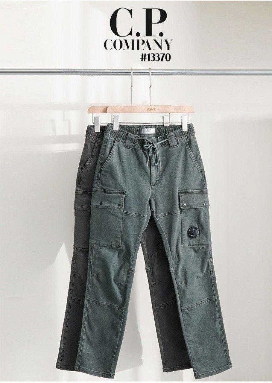 💕 C* 컴퍼니 남성 버튼포켓 카고 밴딩팬츠