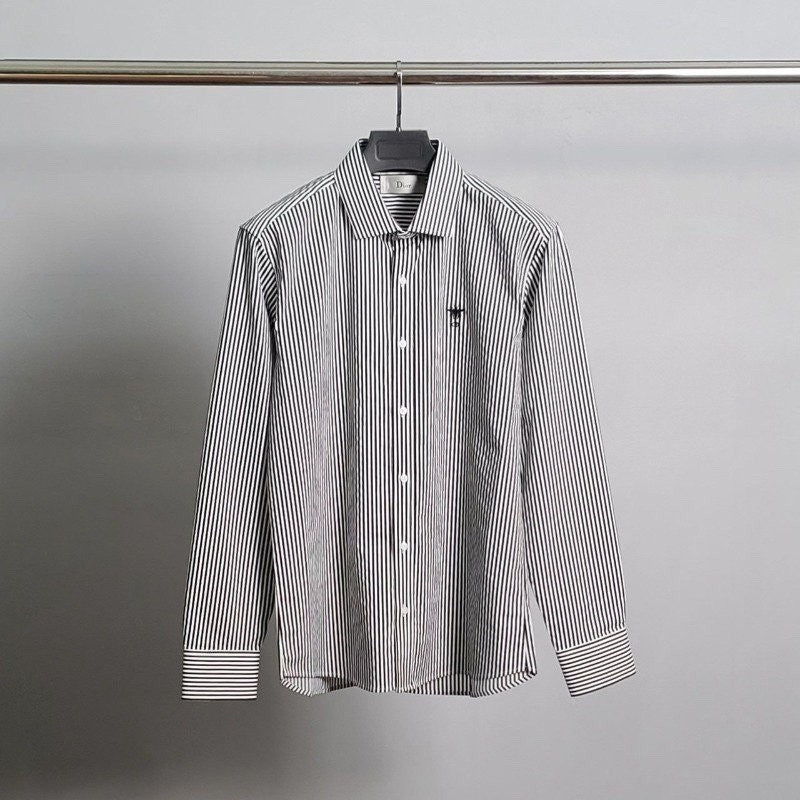 💕 디* 벌자수 스트라이프 셔츠