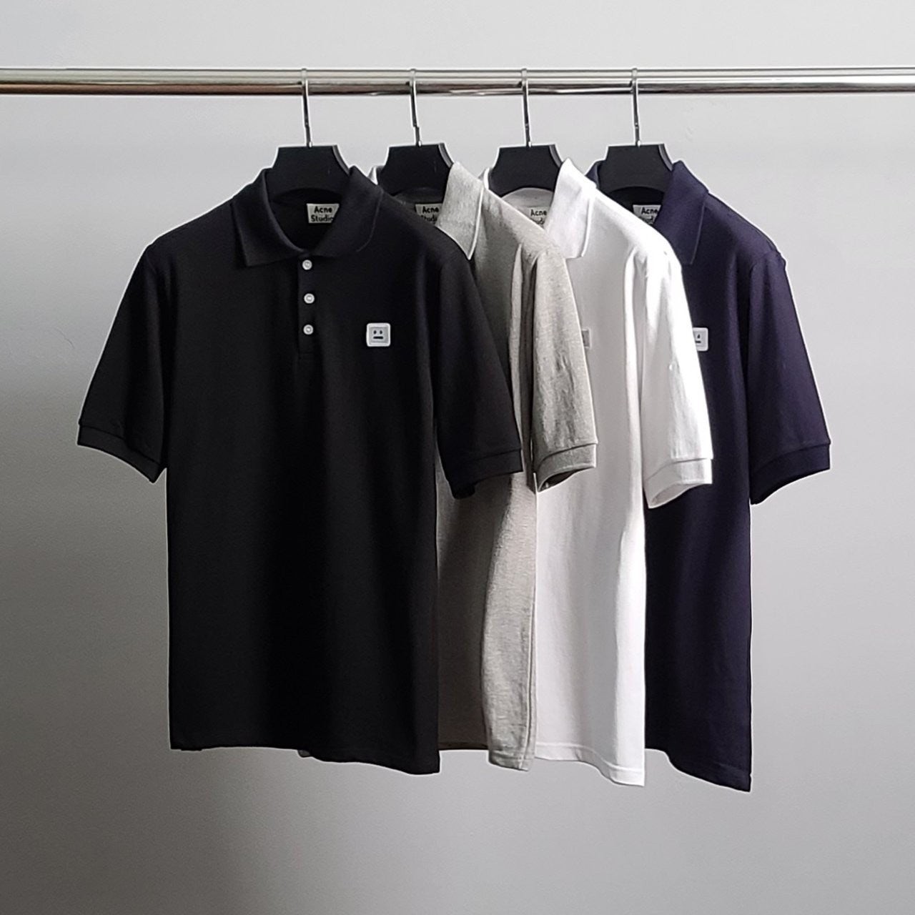 💕 아** 화이트와펜 PK 반팔 카라티