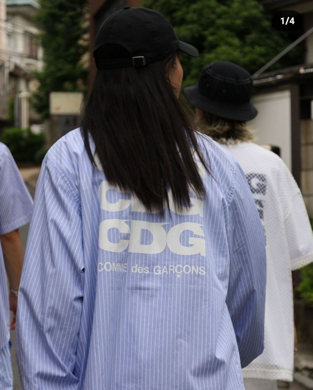 💕 꼼* 스트라이프 코치 자켓 - 수입