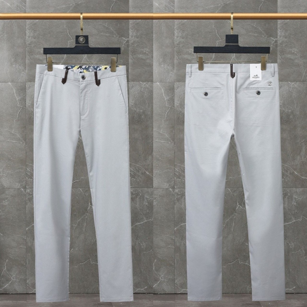 💕 에*** 로고 패치 치노 스판 팬츠➡️수입최고급 (봄제품)