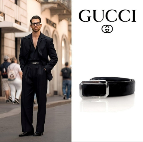 💕 구* 사각로고 벨트