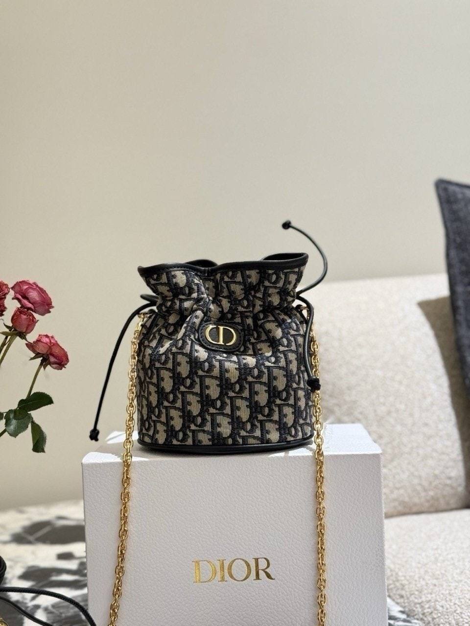 💕 디* 드로우스트링 미니백