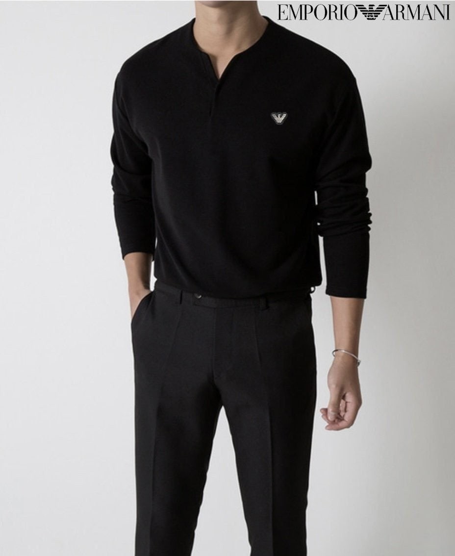 💕 알** 조르지오 댄디 트임 긴팔 티