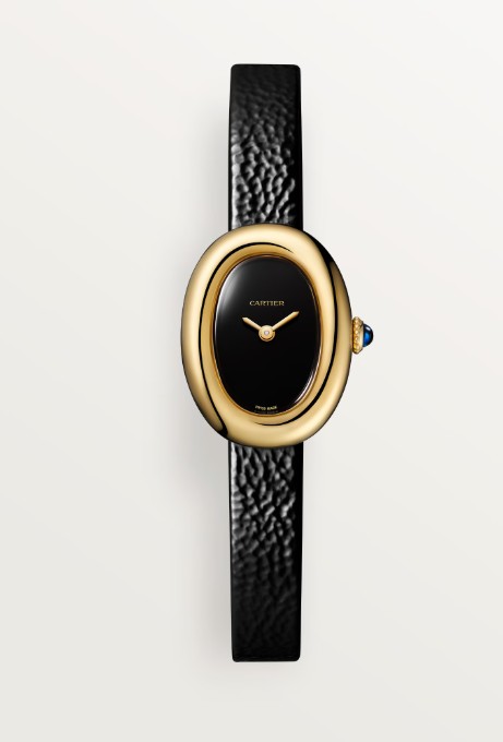 까르띠* 베누아 블랙다이얼 골드