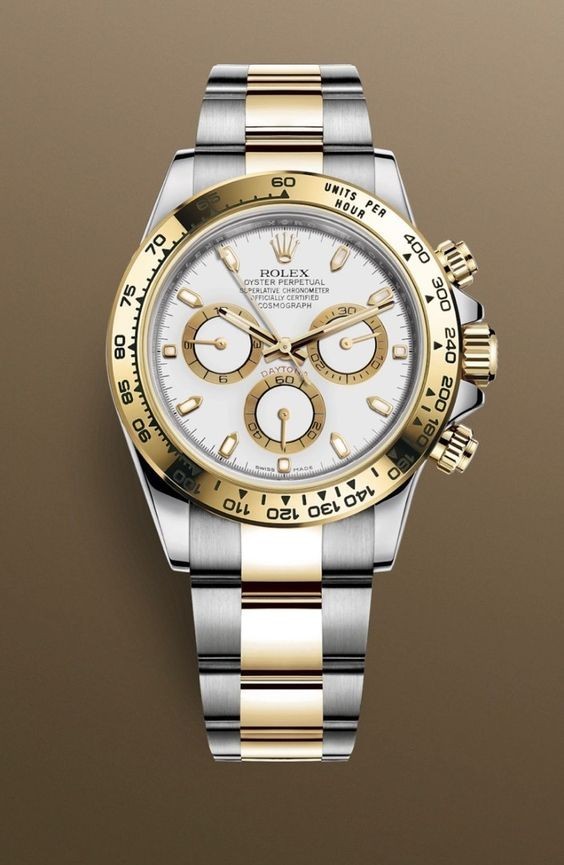 로렉* 데이토나 화이트다이얼 콤비