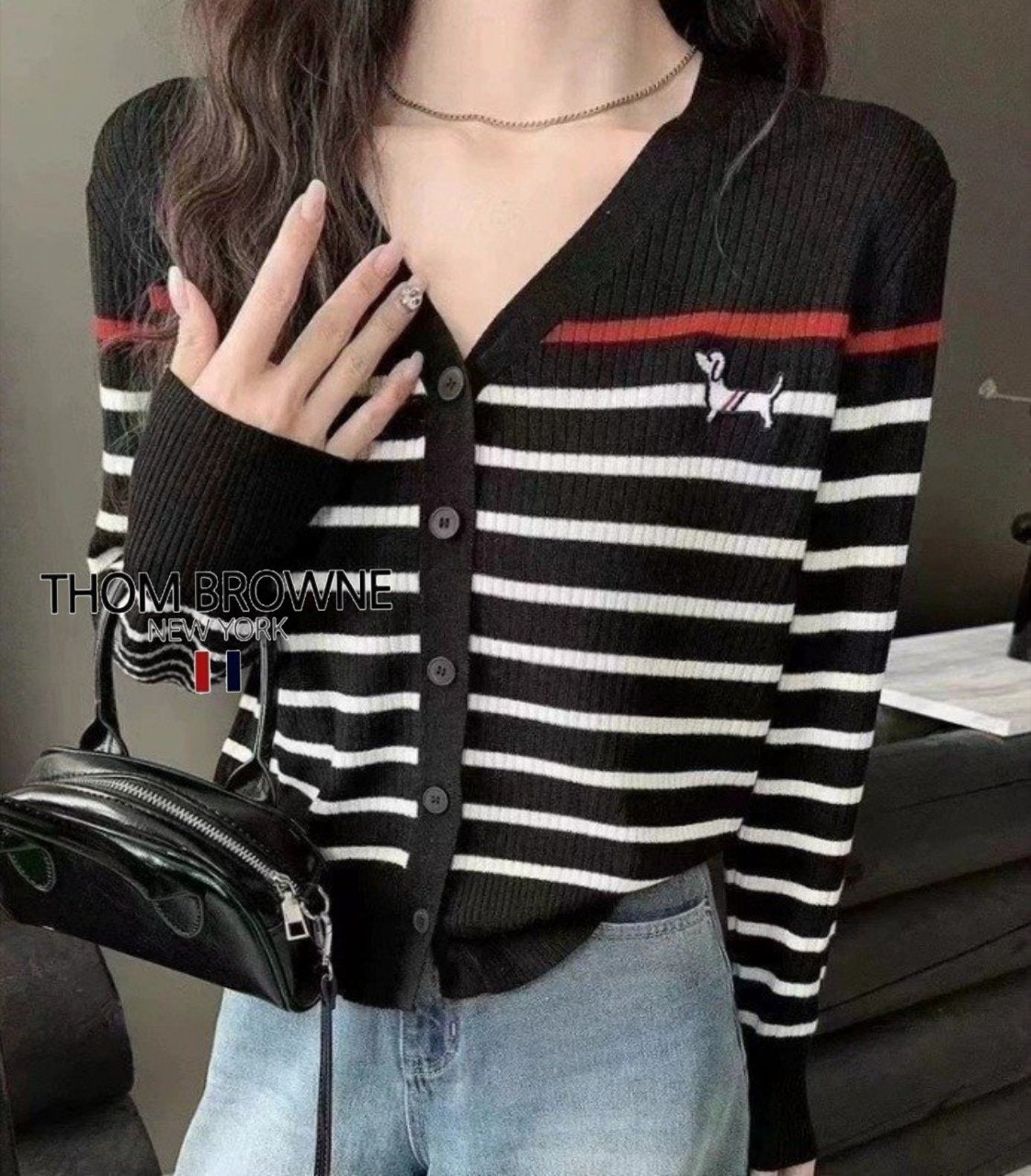 톰 헥터 3 ST 니트 가디건 1016