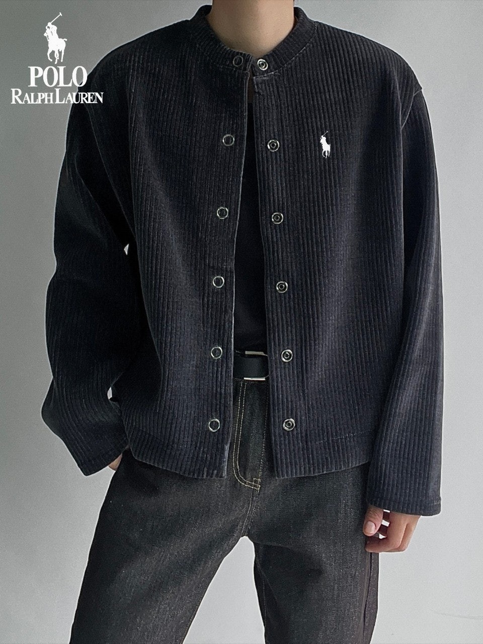 폴 쿠지 크롭 니트 가디건 275