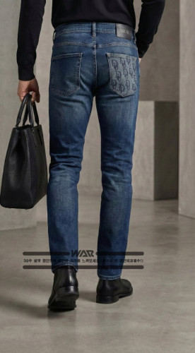 #청바지 [CristinaDIO.R 오블리크 패턴 청바지 ] (min 340125)