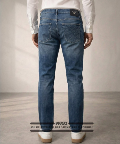 #청바지 [EMPORIOARMANI 독수리 불박 중청 청바지 ] (min 461107)