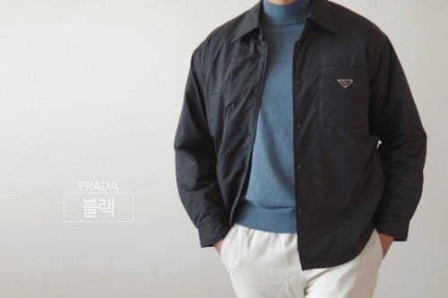 #명품의류 프라 패딩셔츠 (bg 118823)