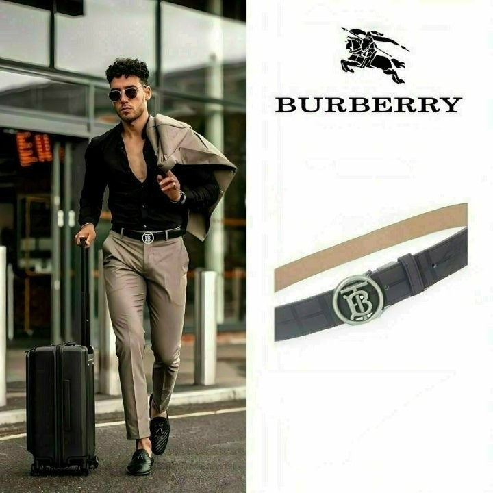 (090)26S 버♡리 TB로고 벨트