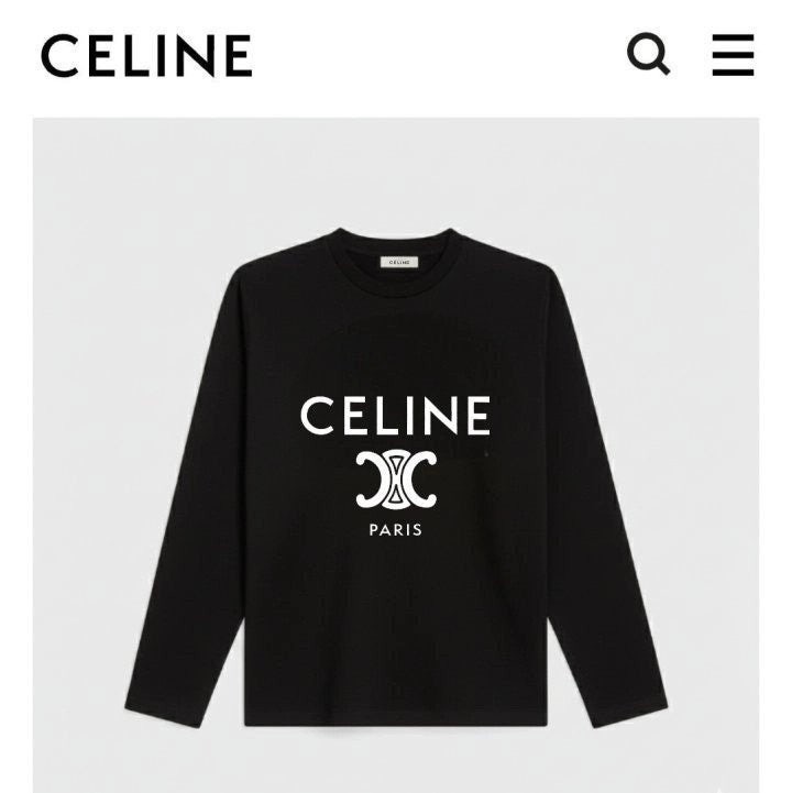 💕 셀** 트리에포 로고 긴팔 티셔츠