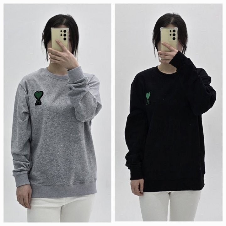 💕 아* 그린하트 맨투맨 남녀공용