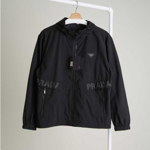 💕 프** 남성 삼각로고 스트링 후드 바람막이