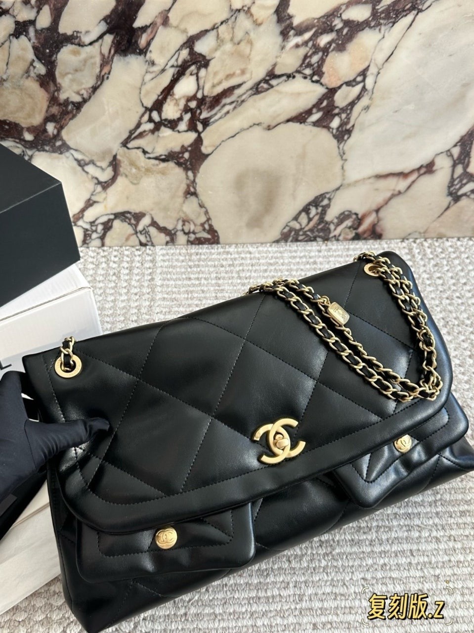 💕 샤* 25K 맥시 플랩백